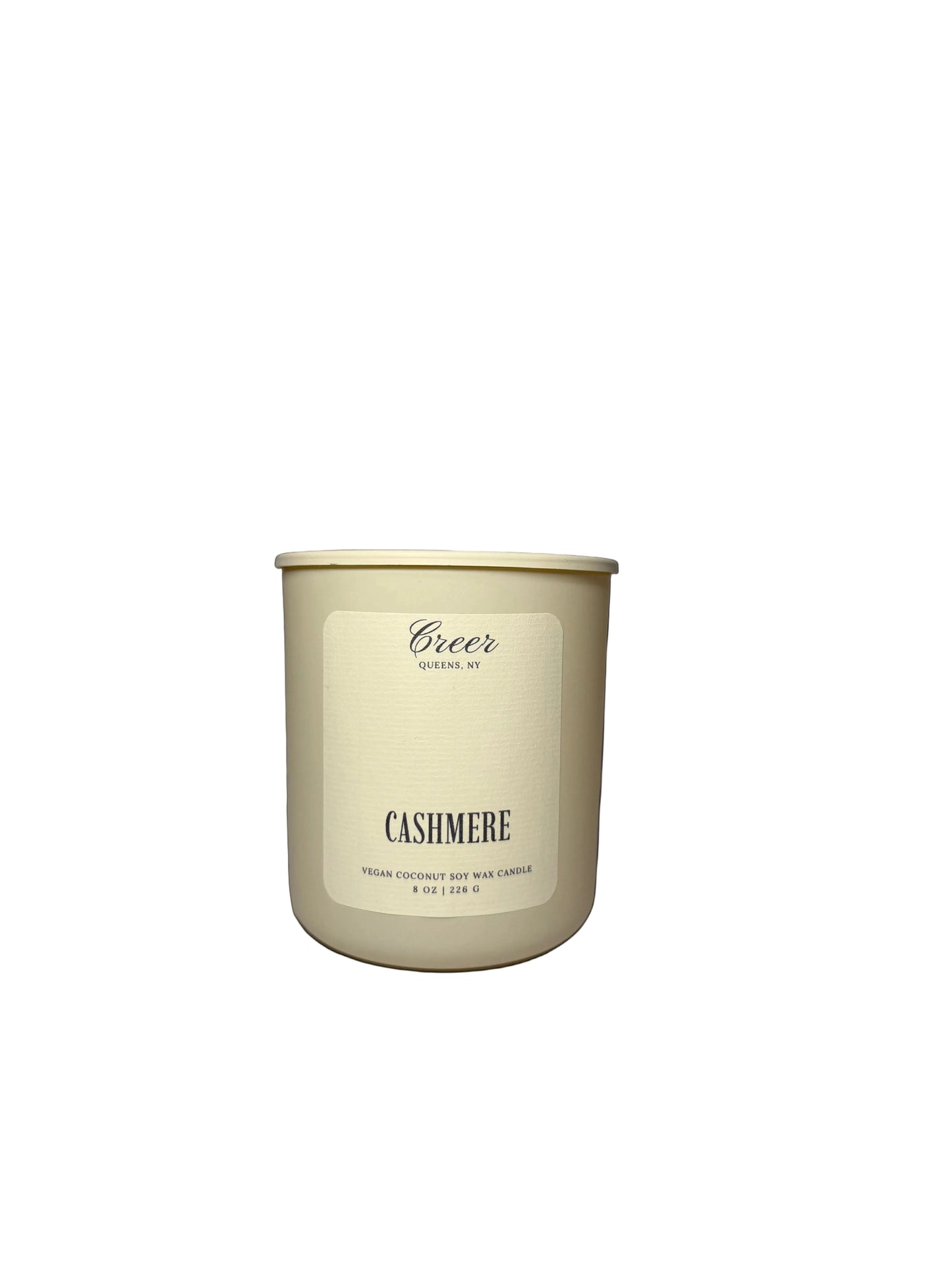 Cashmere 8 oz Wood Wick Candle