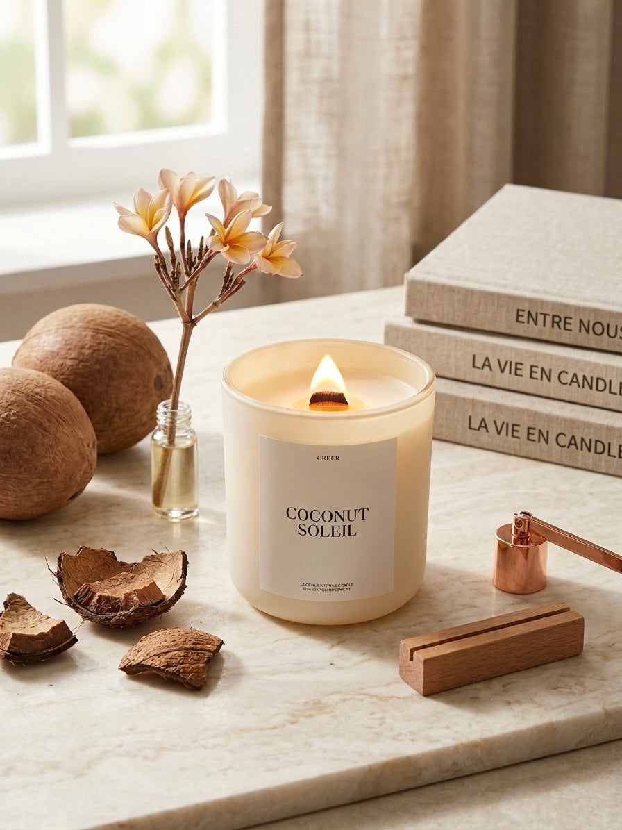 Coconut Soleil 12 oz Candle