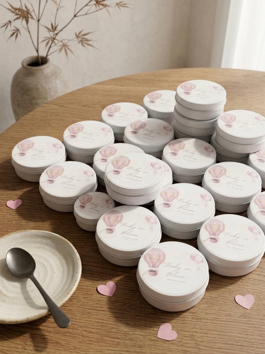 Candle Favors Tins