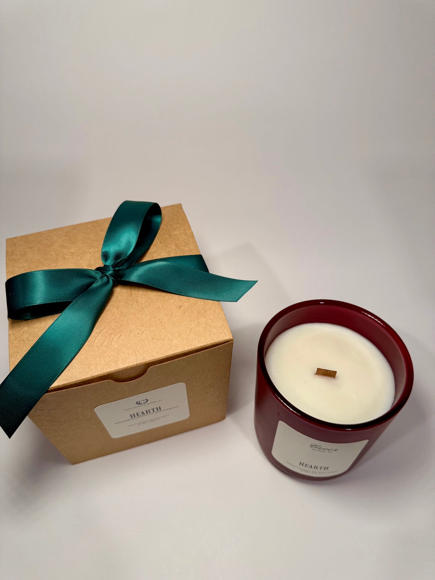 Hearth 12 oz Wood Wick Candle