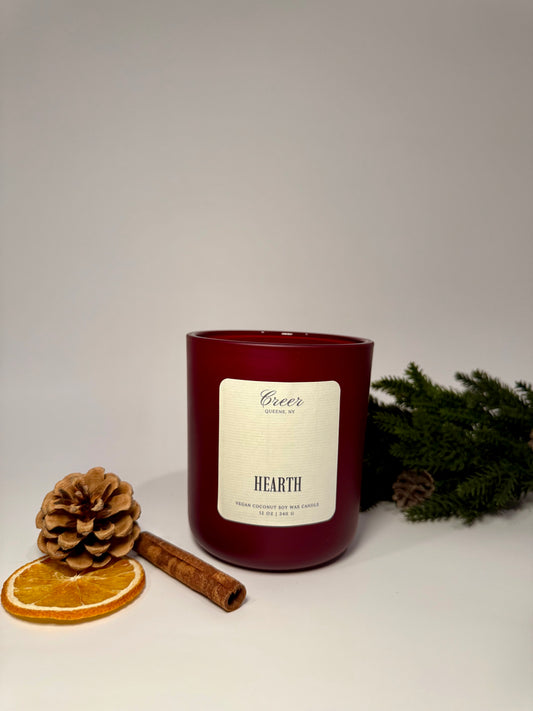 Hearth 12 oz Wood Wick Candle