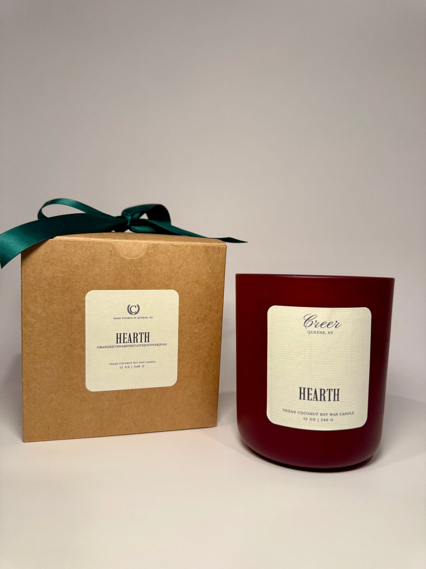 Hearth 12 oz Wood Wick Candle