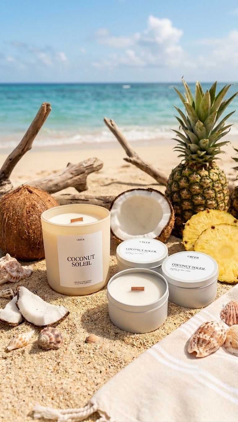 Coconut Soleil 12 oz Candle