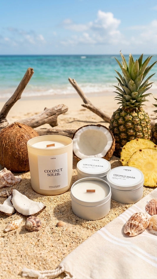 Coconut Soleil 12 oz Candle
