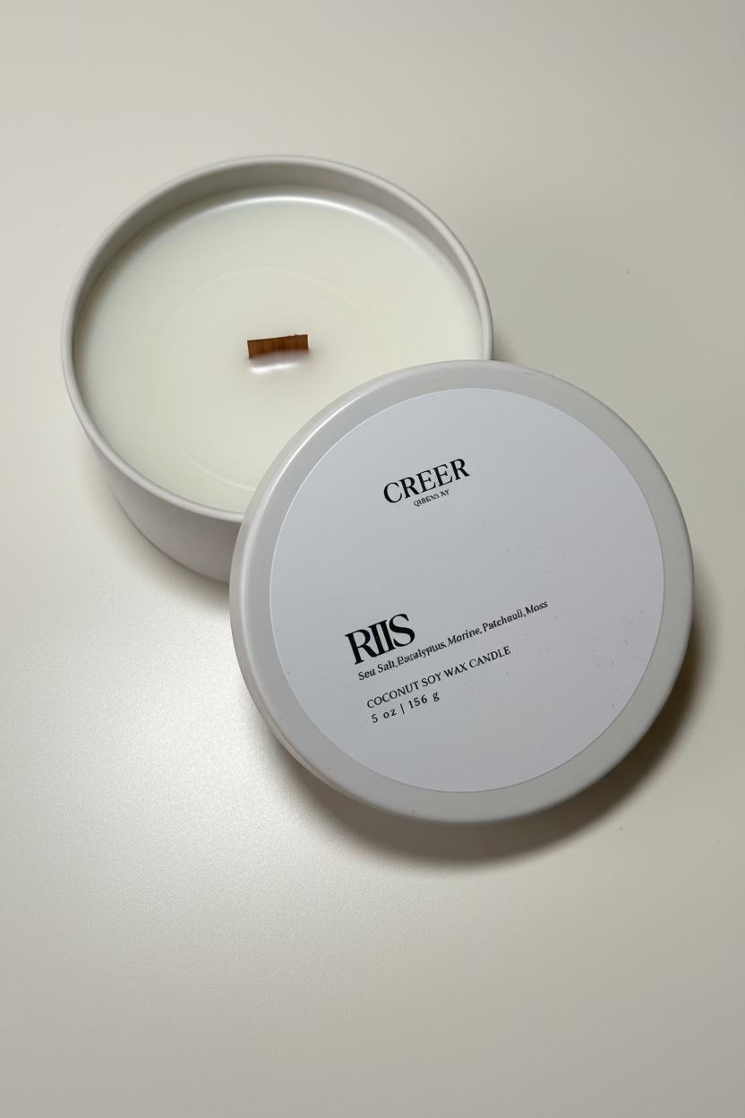 Riis 5 Oz Candle Tin