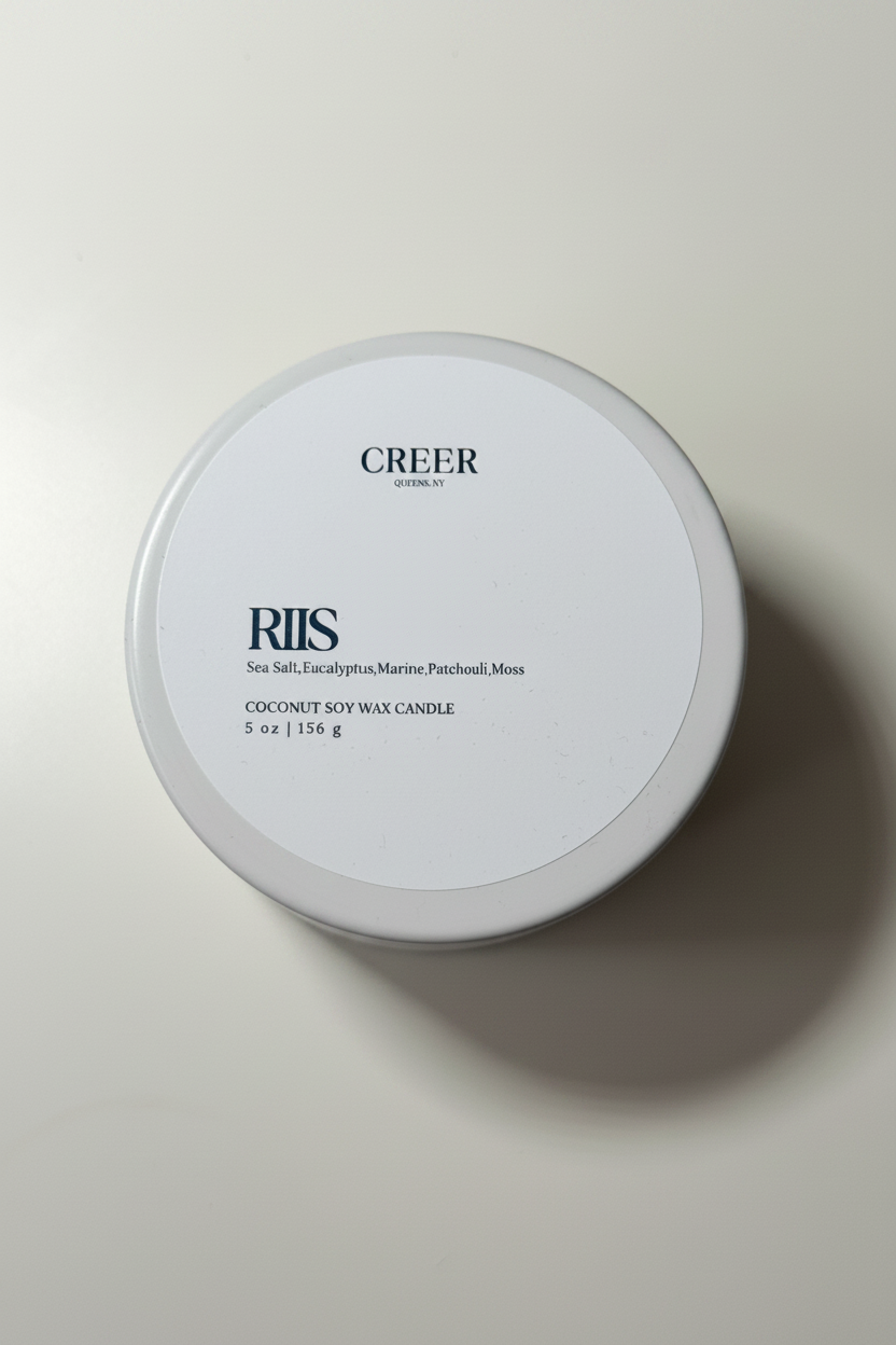 Riis 5 Oz Candle Tin