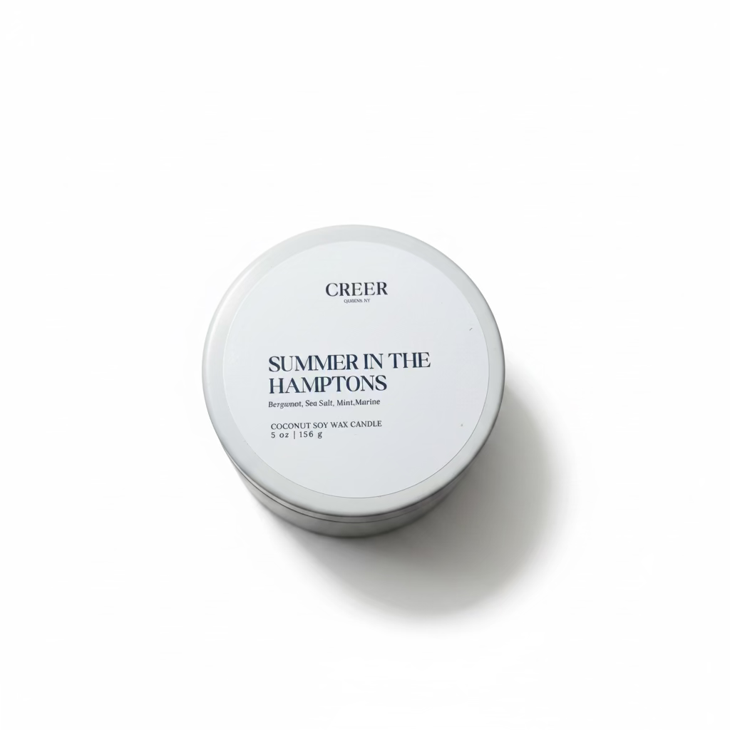 Summer in the Hamptons 5oz Tin Candle