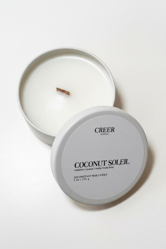Coconut Soleil 5 oz Tin Candle